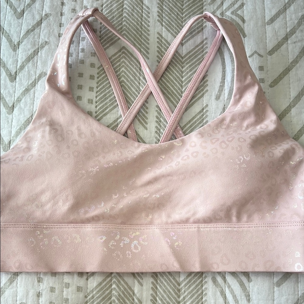 ZYIA Pink Strappy Back Tank Top Performance